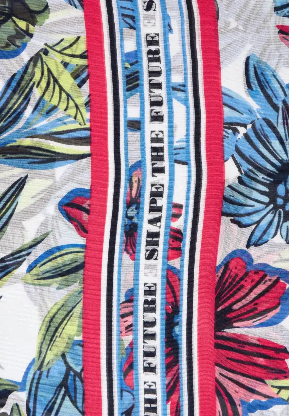 CECIL Loopschal mit Blumenprint