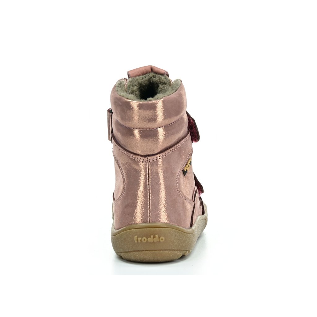 Froddo G3160232-9 Pink/Gold Winter-Barfußschuhe