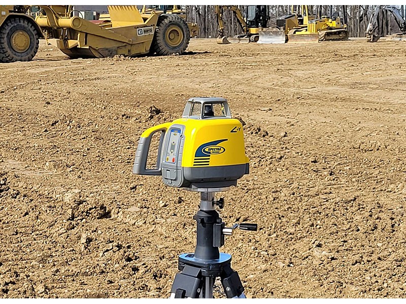 „Spectra Physics 603423 LL1505C“ statybinis lazeris su rankiniu imtuvu HL450