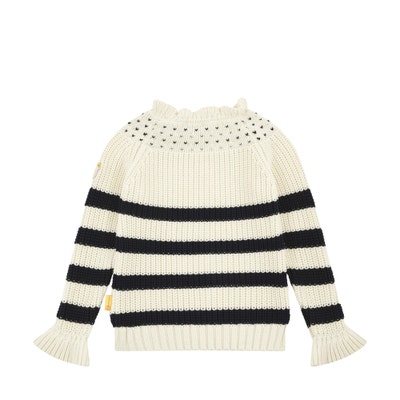 Pullover GOTS, beige für Mädchen