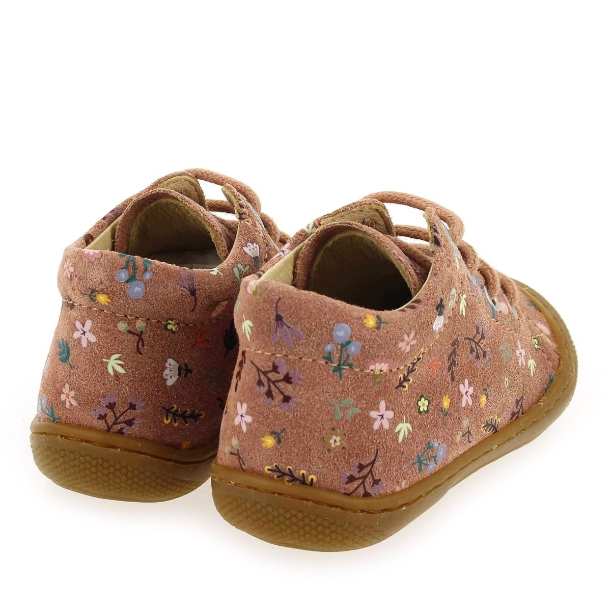 Naturino  COCOON SUEDE PR - Rose multi