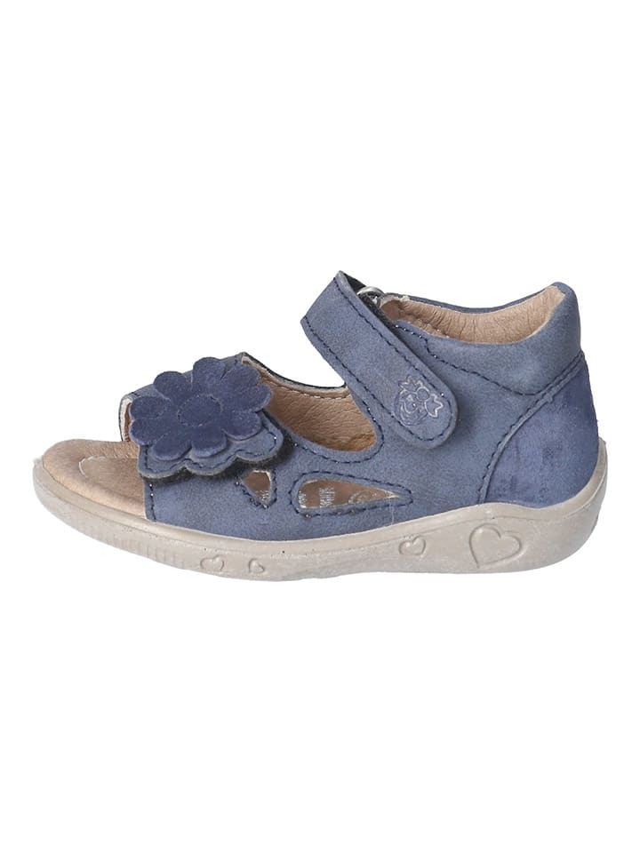 PEPINO Leder-Sandalen in Dunkelblau günstig kaufen