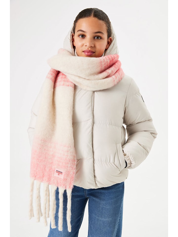 Garcia Schal in Creme/ Rosa günstig kaufen onesize