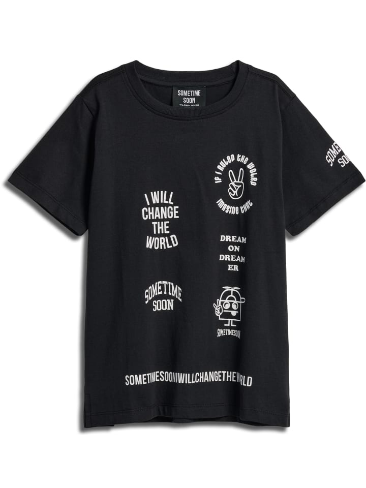 Sometime Soon Sometime Soon T-Shirt Stsortega Kinder in BLACK günstig kaufen