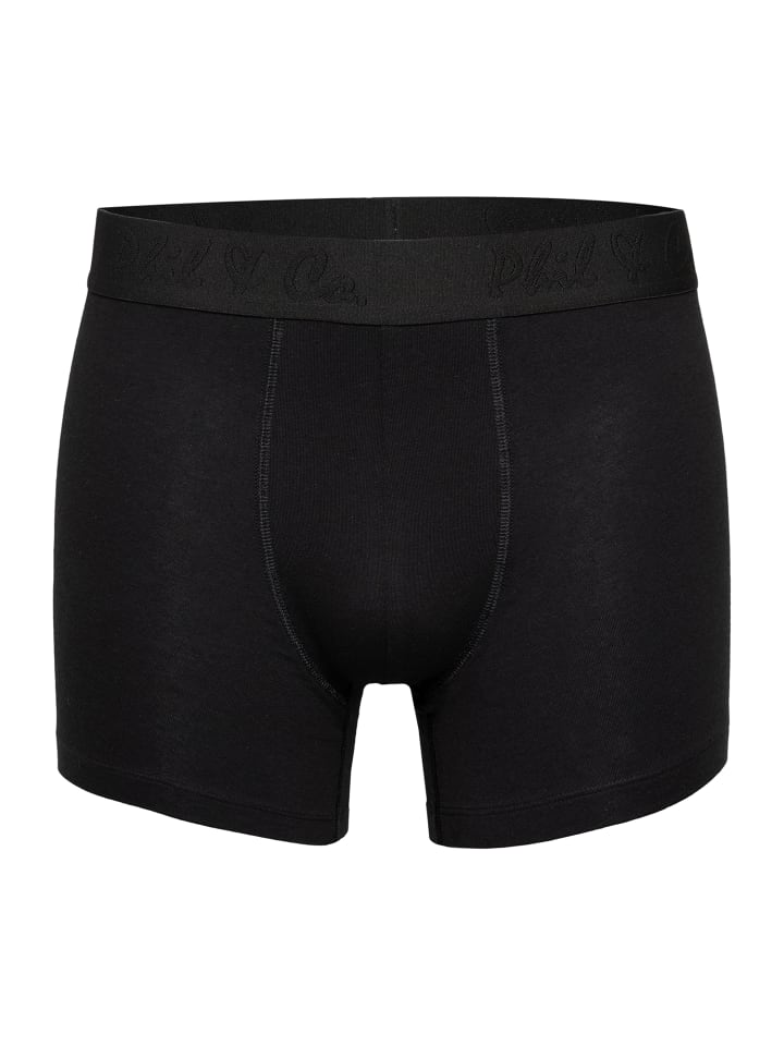 Phil & Co. Berlin  Retroshorts 8-Pack Jersey in Black günstig kaufen
