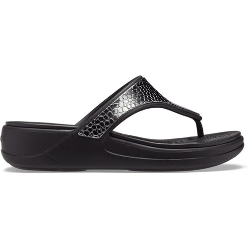 DAMEN CROCS MONTEREY METLLC WDG FP W DCH/BLK