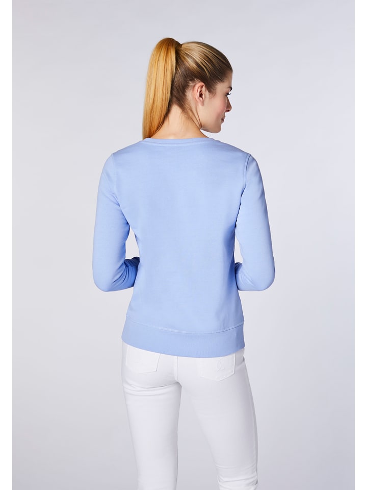 Polo Sylt Sweatshirt in Hellblau günstig kaufen