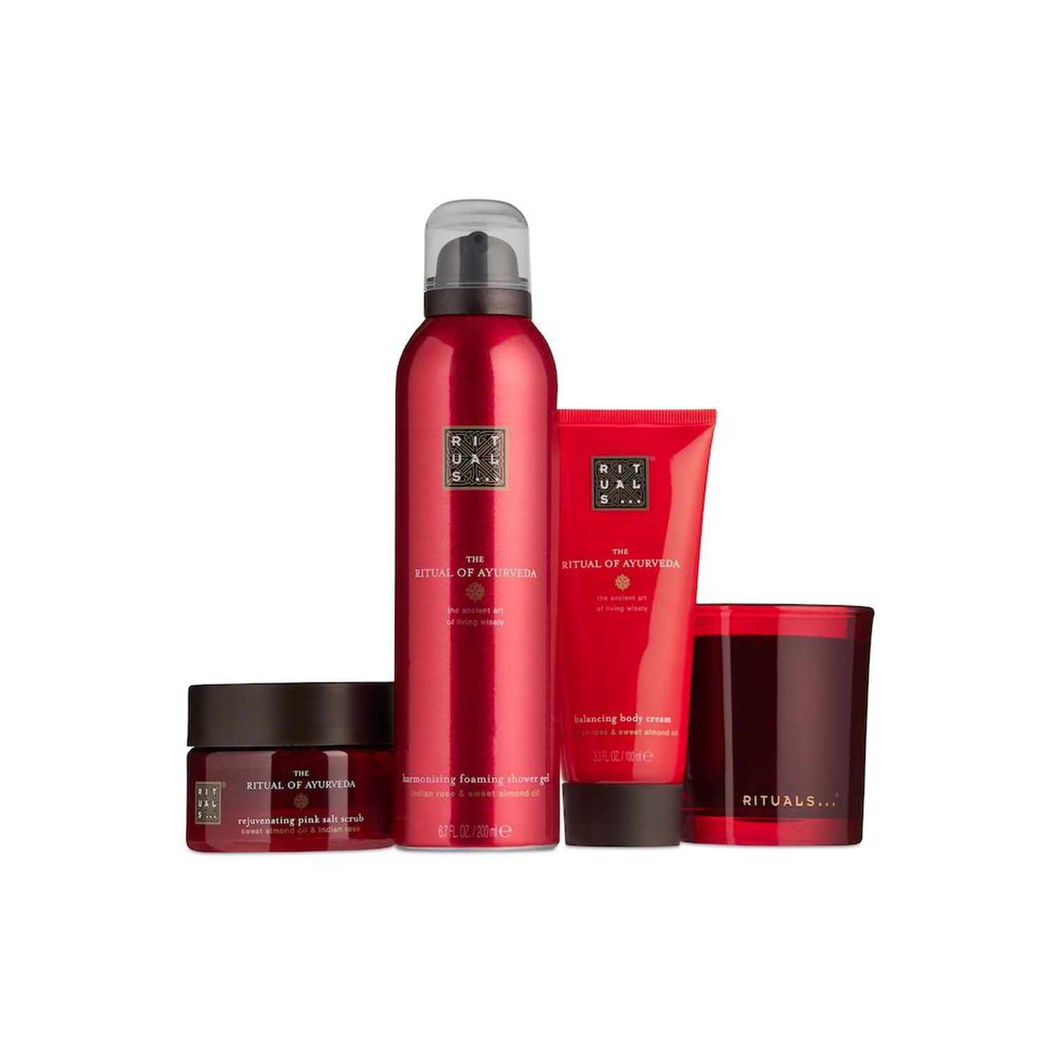 Rituals The Ritual of Ayurveda Coffret M - Mousse de Douche 200 ml + 3 Produits