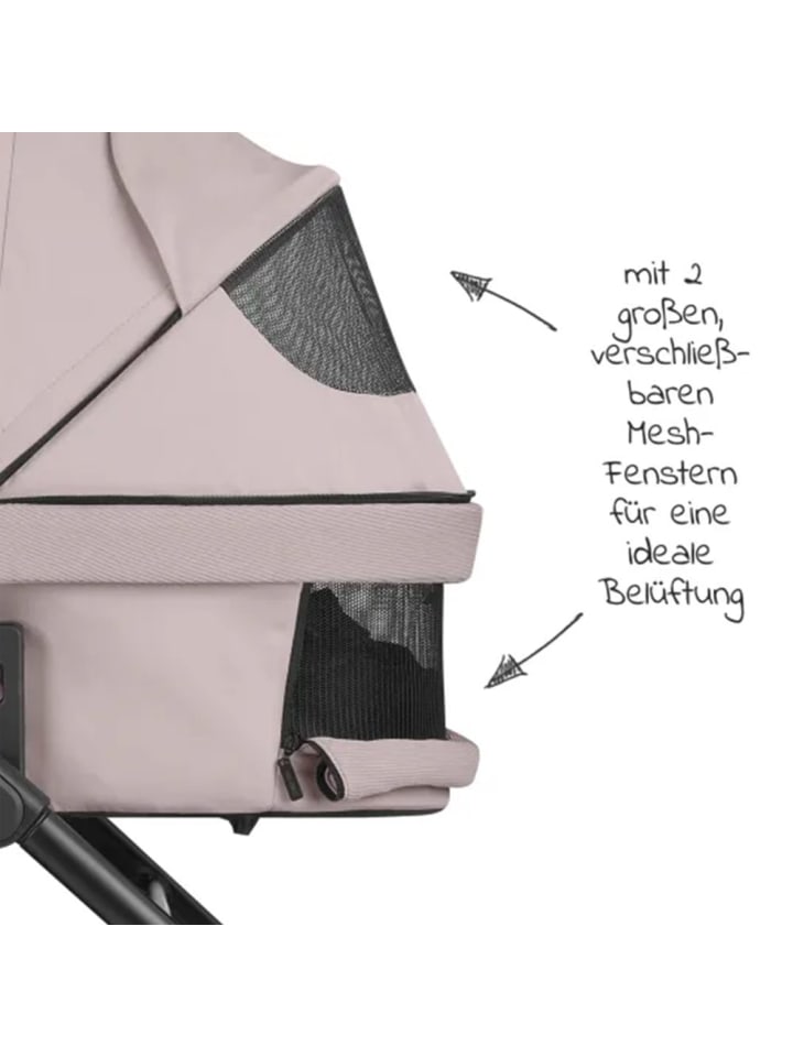 ABC-Design 3in1 Kinderwagen-Set Salsa 4 Air - inkl. in rosa,schwarz günstig kaufen onesize