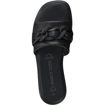 Marco Tozzi Pantolette in schwarz