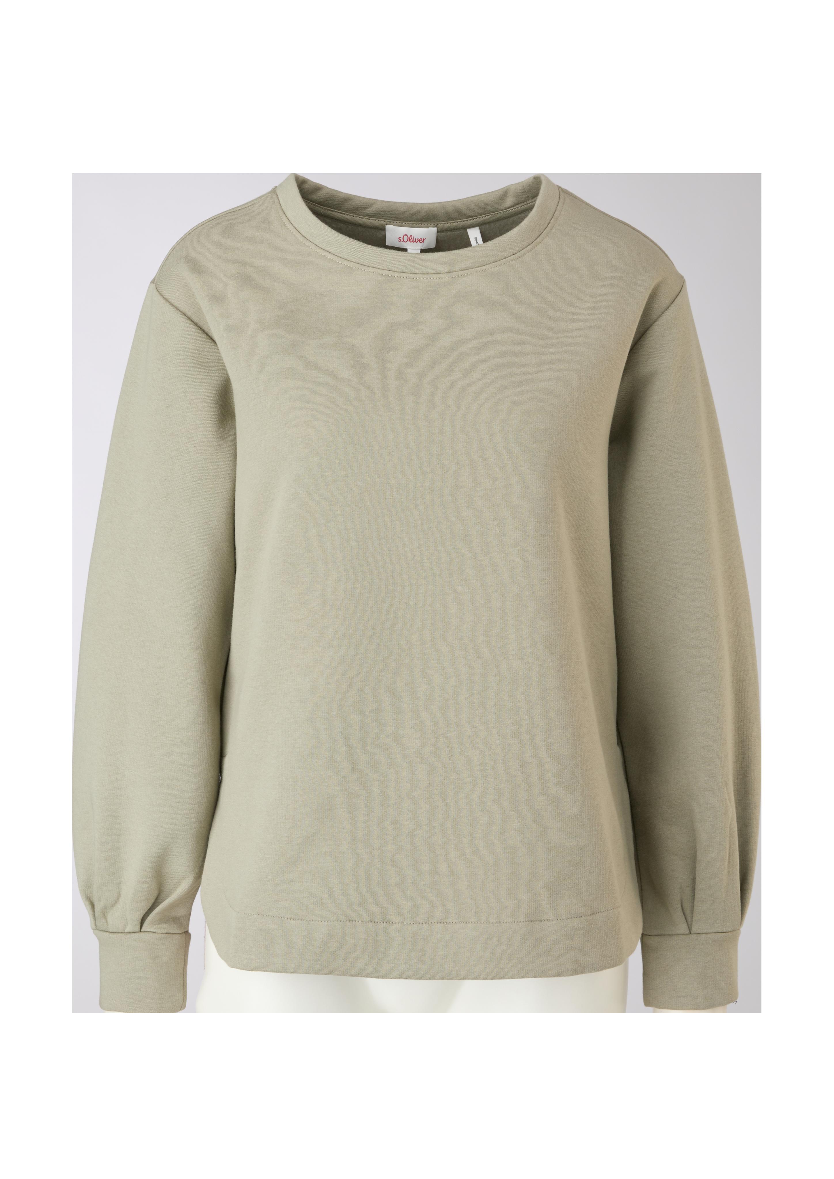 Sweatshirt mit abgerundetem Saum  2121410-7856