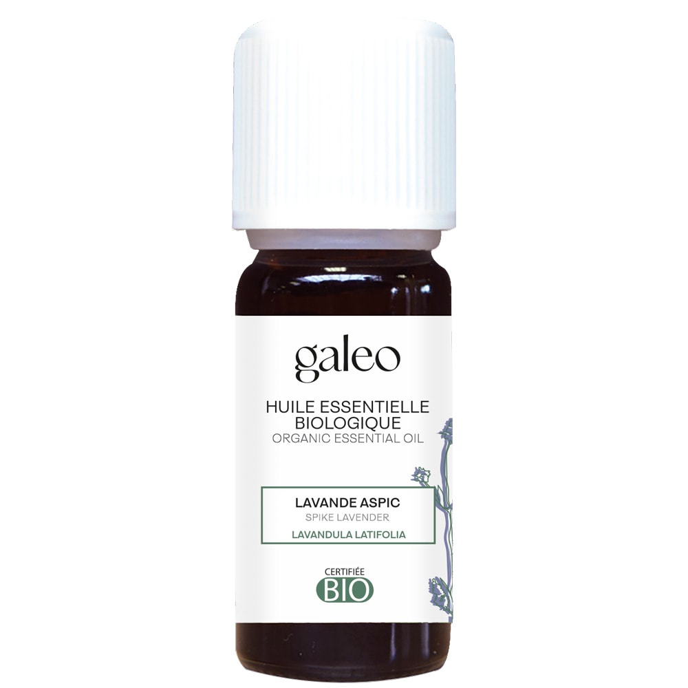 galeo HUILE ESSENTIELLE BIOLOGIQUE 10 ML LAVANDE ASPIC Huile essentielle biologique
