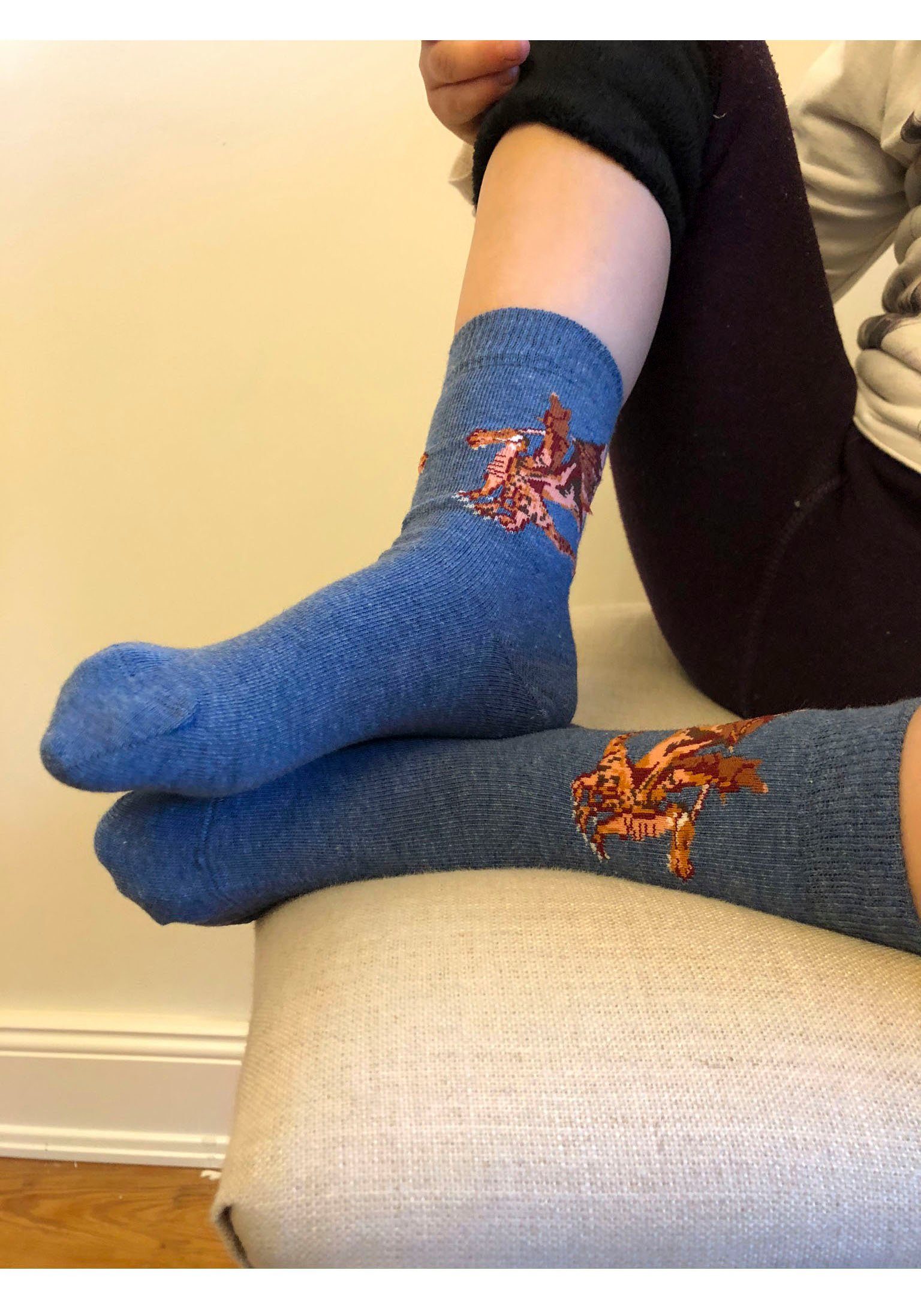 H.I.S Socken (5-Paar) mit unterschiedlichen Drachen Motiven