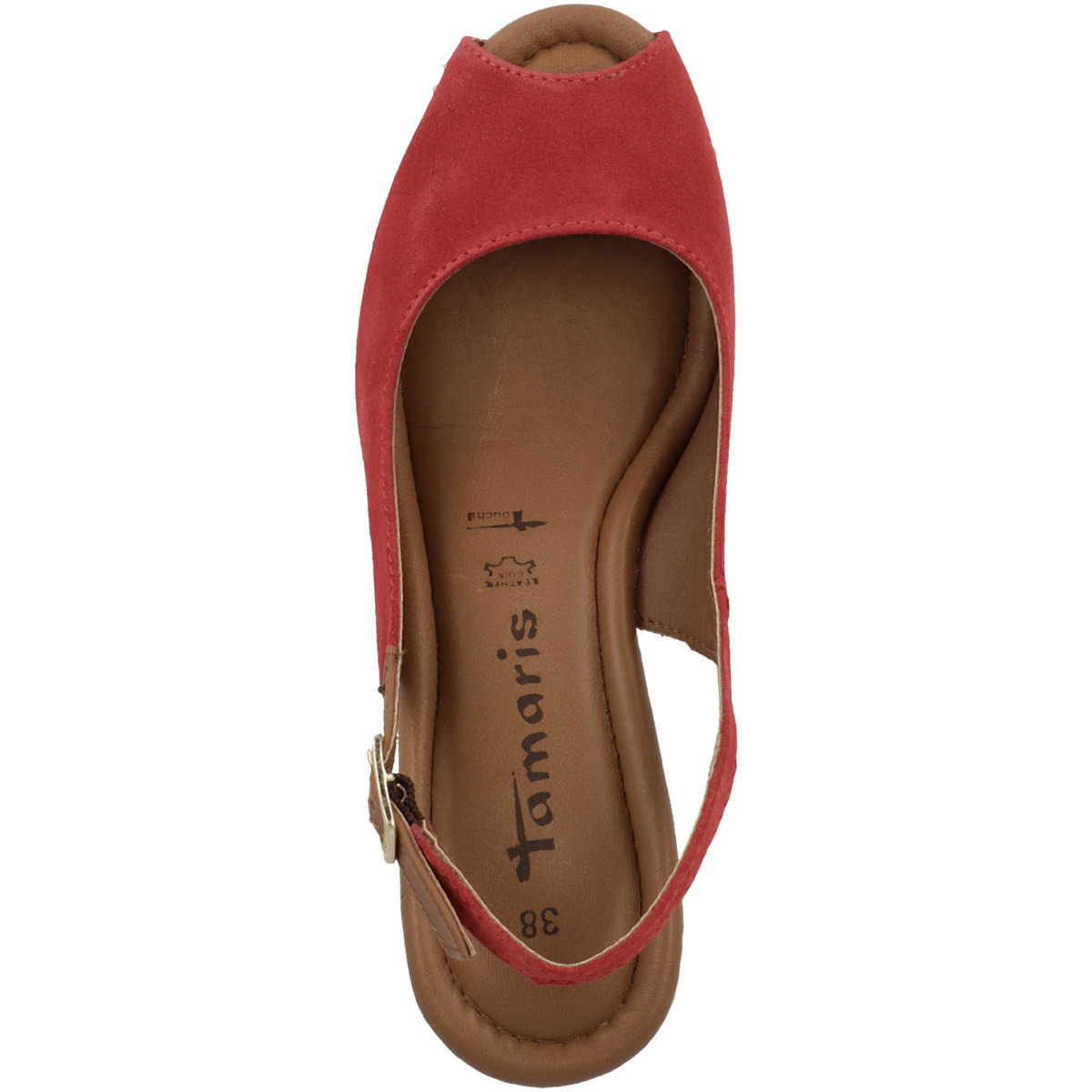 Tamaris 1-28375-20 Keilsandale rot