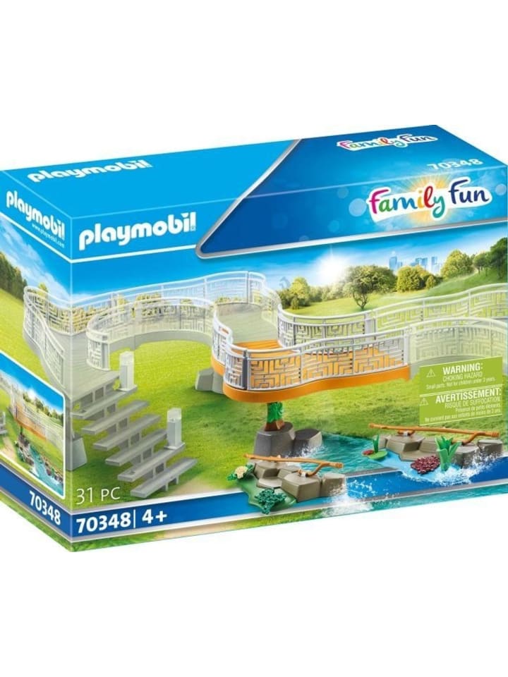 Playmobil Erweiterungsset Erlebnis-Zoo in Mehrfarbig ab 4 Jahre günstig kaufen onesize