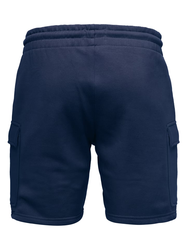 Amaci&Sons Cargoshorts CLERMONT in Navyblau günstig kaufen