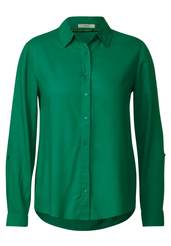 CECIL Bluse in Unifarbe