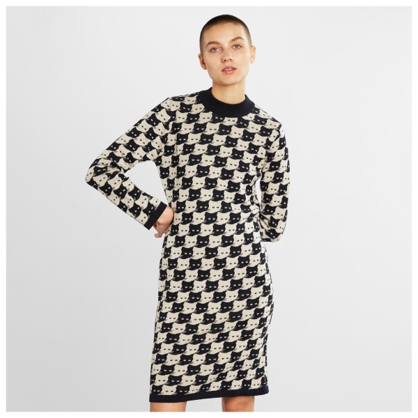 DEDICATED - Women's Dress Lo Pepita Cats - Kleid