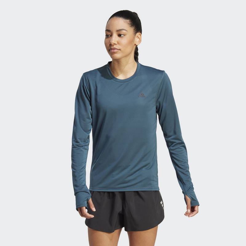 adidas Run Icons Running Longsleeve Langarmshirt Damen