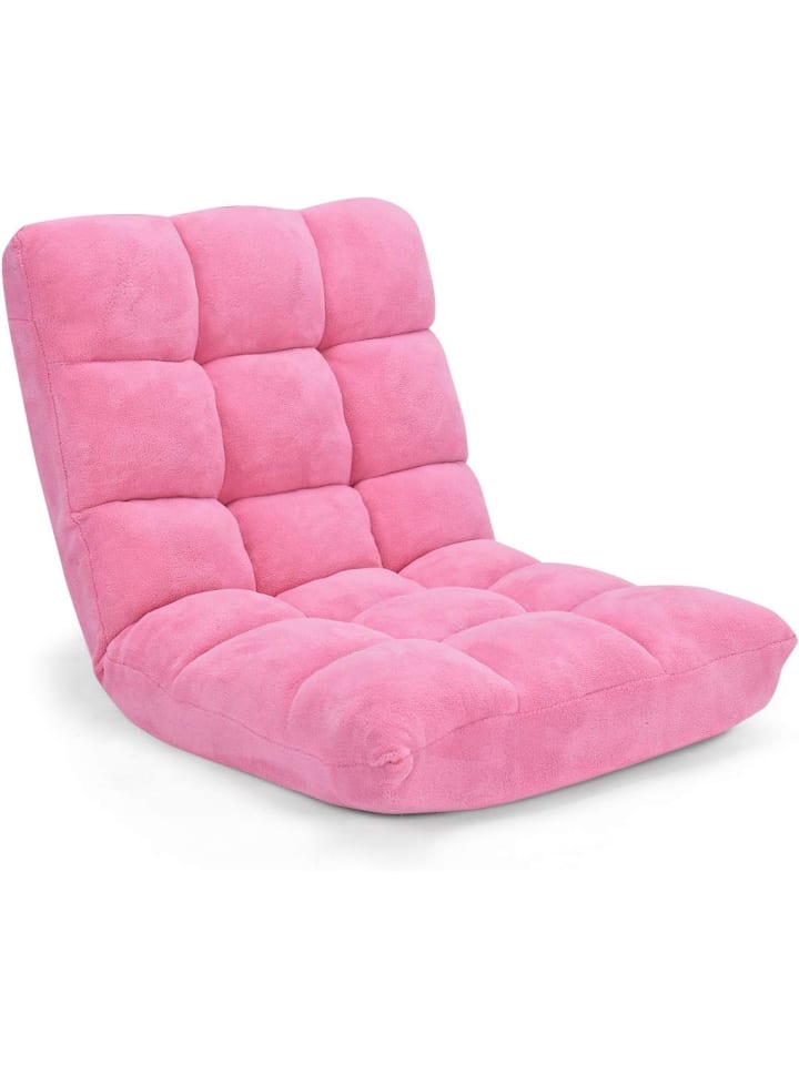 COSTWAY Bodenstuhl in Rosa günstig kaufen onesize