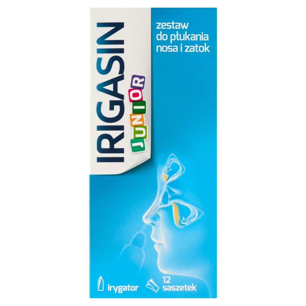 Irigasin Junior, Σετ Ρινικού και Ιγμορείου Ξεπλύματος, Φακελάκια + Πλύση