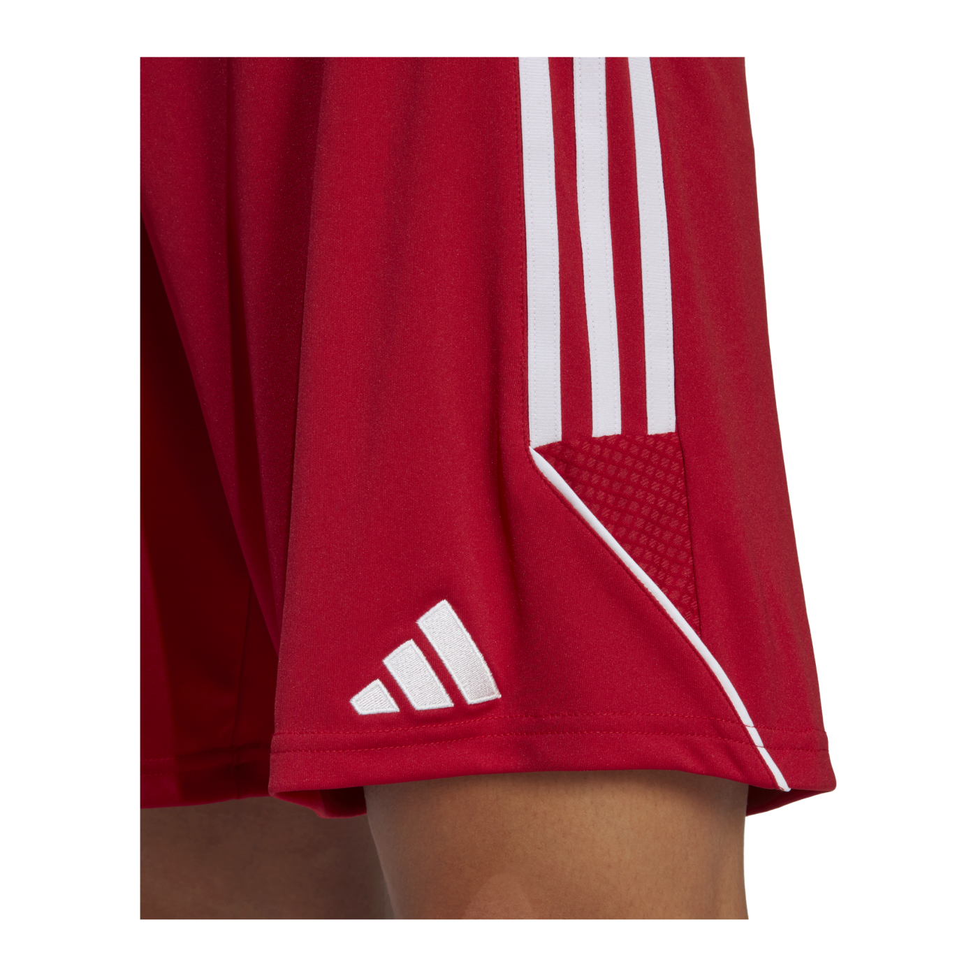adidas Tiro 23 Short Rot Weiss