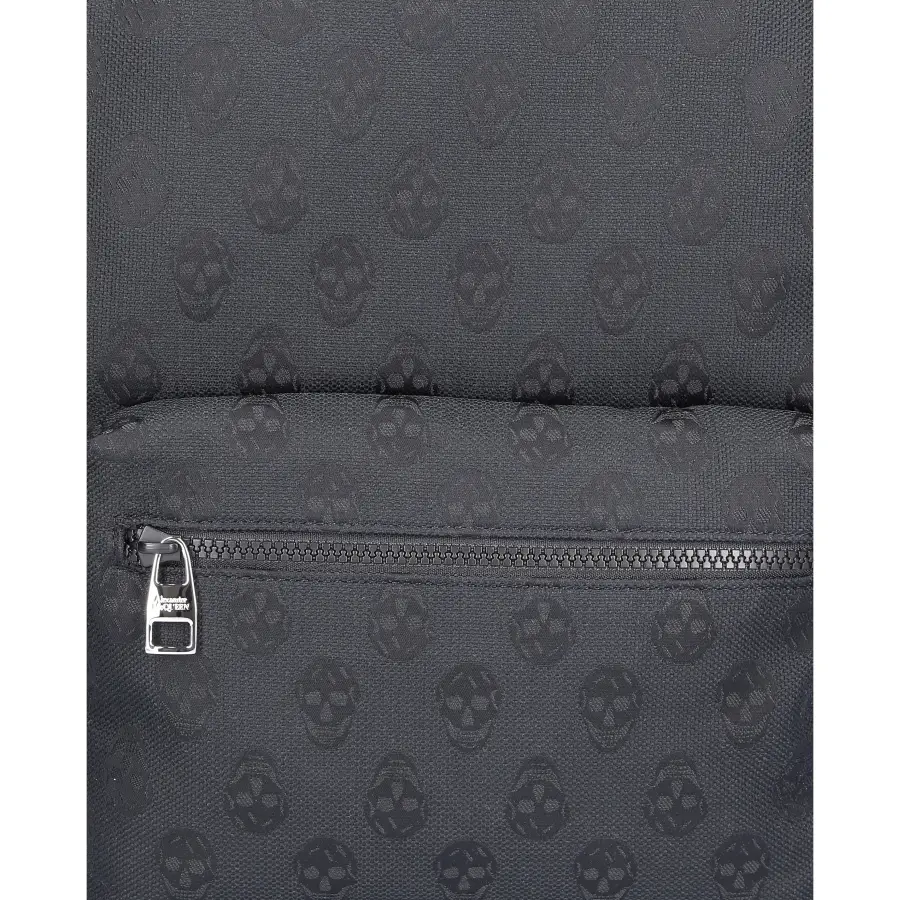 Alexander McQueen - Rucksack METROPOLITAN SKULL-BIKER Nylon - schwarz