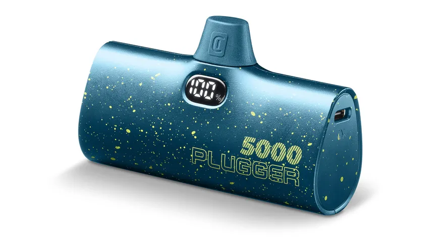 Cellularline Power Bank PLUGGER 5000 Blue
