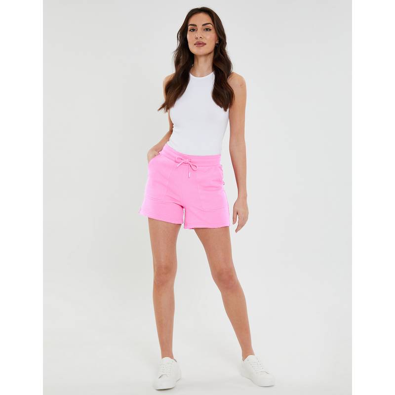 Threadbare THB Spencer Jersey Tie Waist Short Shorts Damen