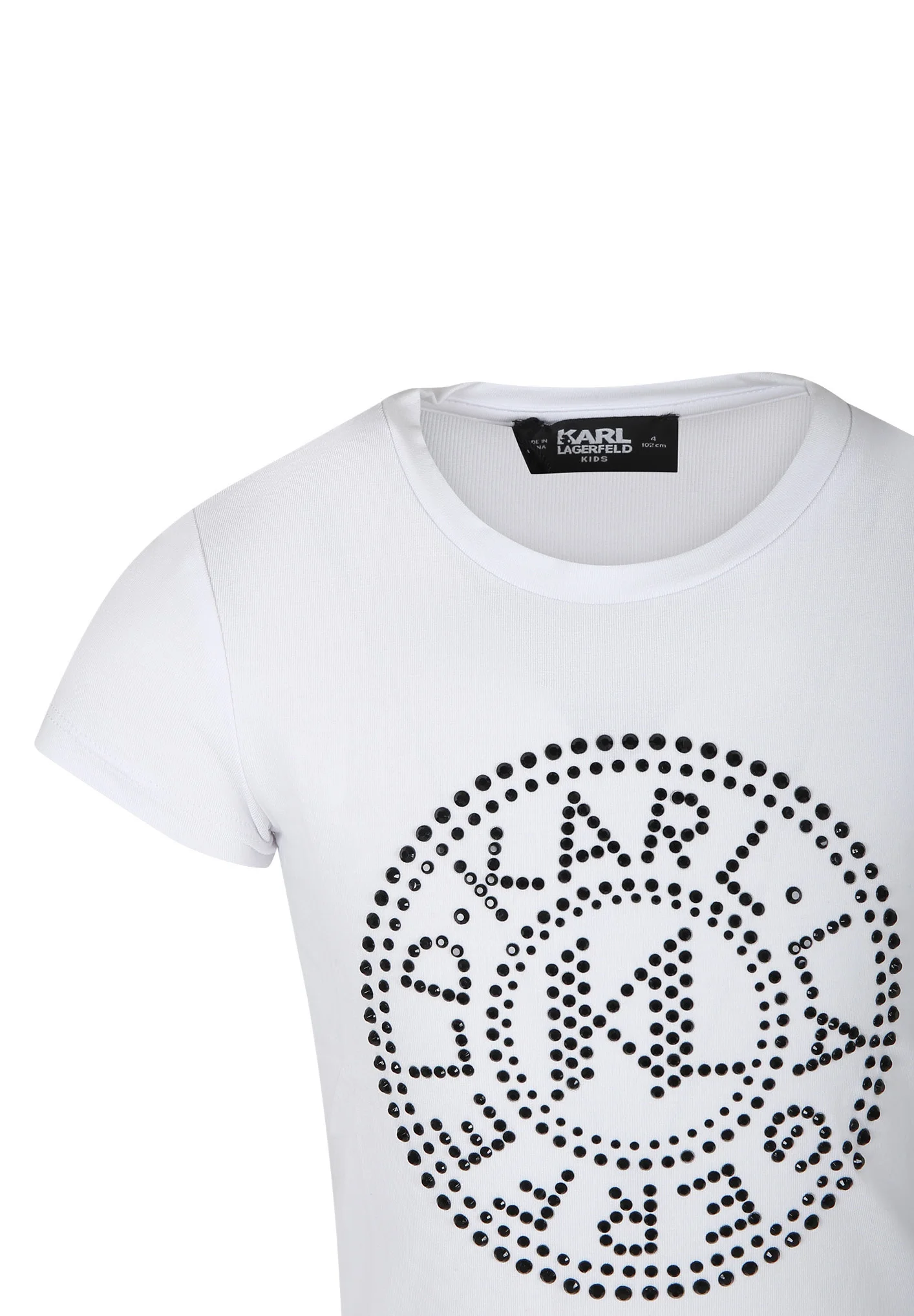 Camiseta infantil con estampado de KARL LAGERFELD