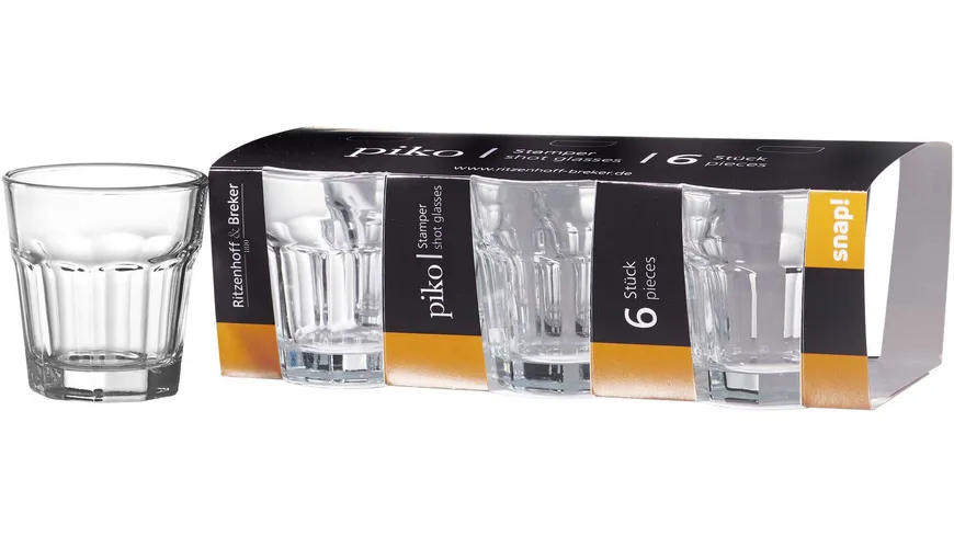Ritzenhoff & Breker Stamper Piko 6er Set