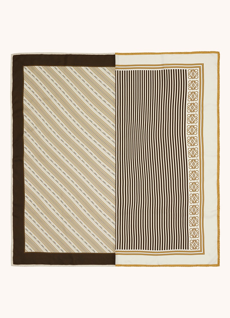 Sciarpa in seta Anagram di LOEWE, 90 x 90 cm