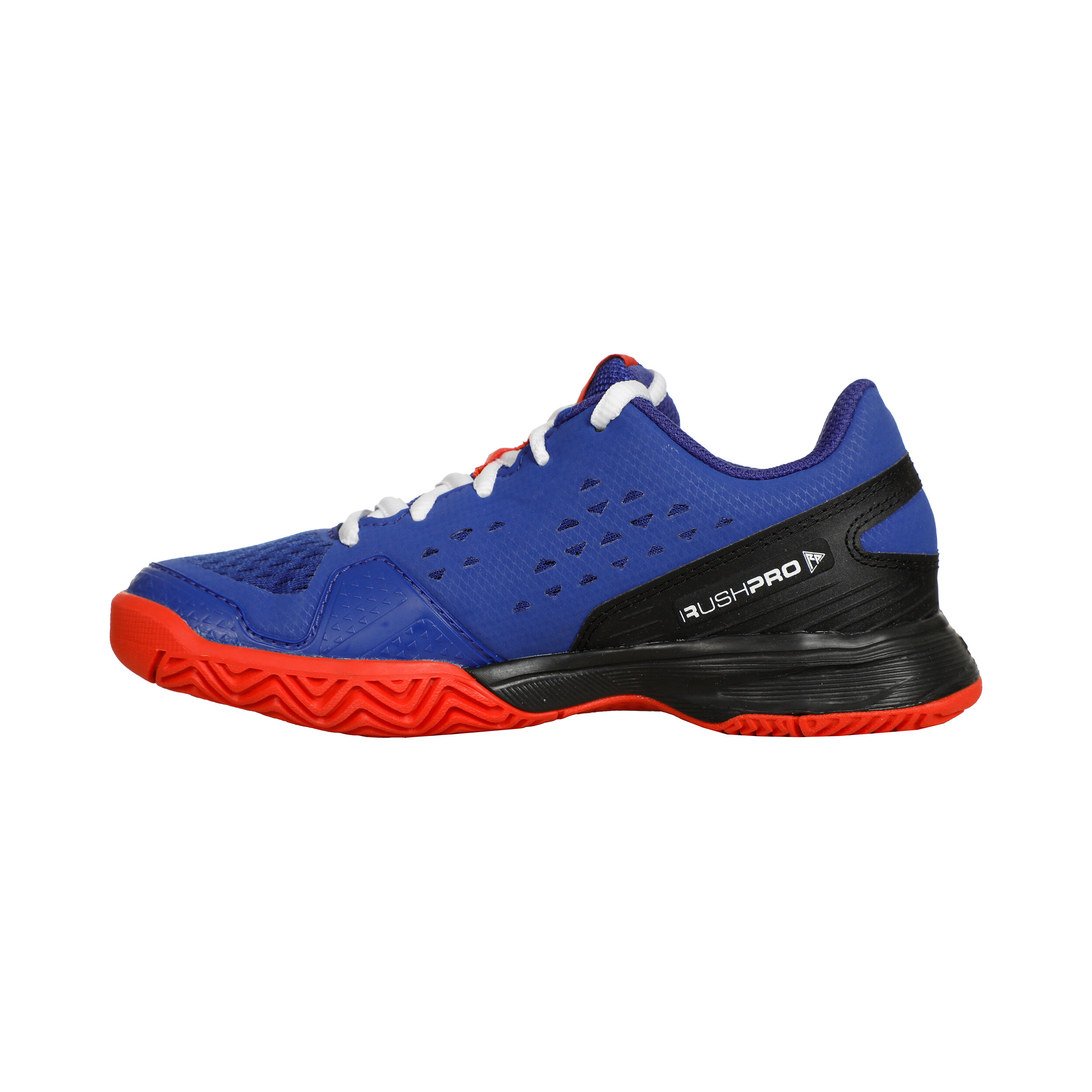 Rush Pro 4.0 Allcourtschuh Kinder - Blau, Schwarz