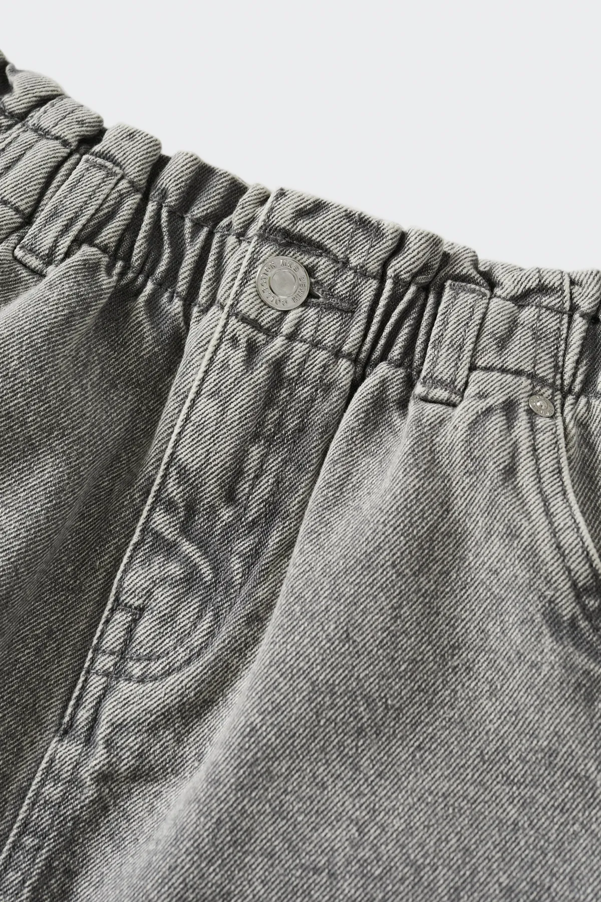MANGO Kids  37084762 Röcke und Shorts Denim Grau