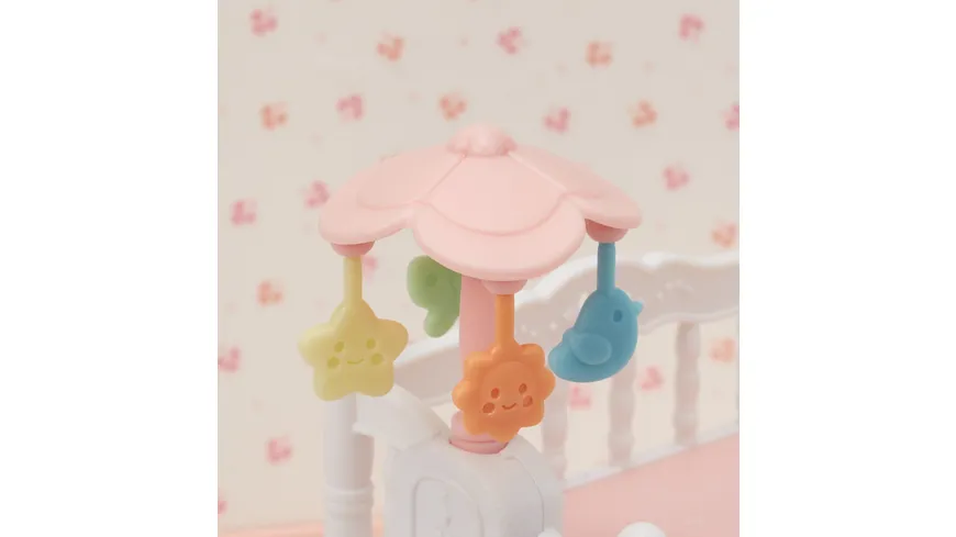 Sylvanian Families - Babybett mit Mobile