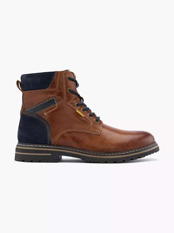 Camel Active Leder Schnürboots