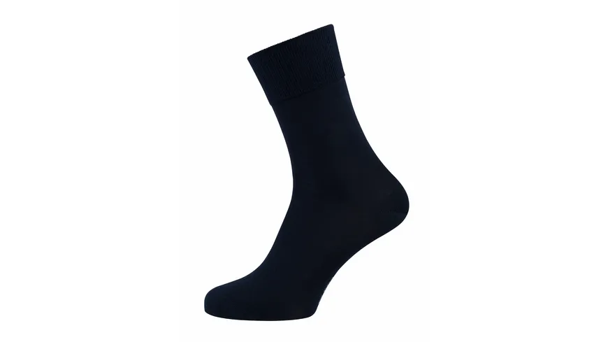 ELBEO Herren Socken Fil d'Ècosse nachtblau