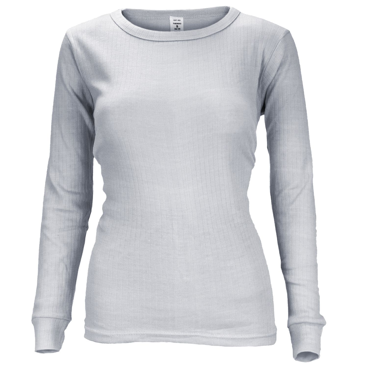 Black Snake Grey Damen Thermoshirt