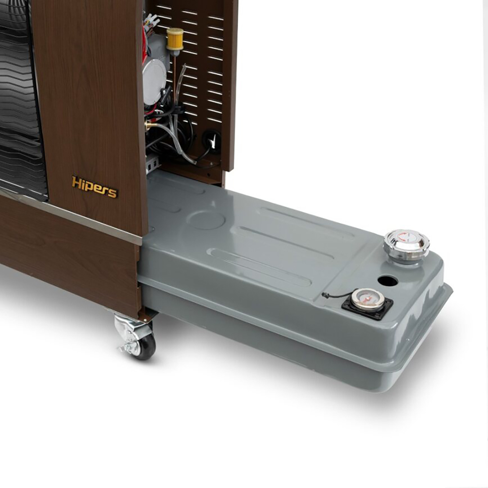 Hipers 722316852 WDP50IS Infrardeči dizelski grelec Pro 14 kW Motiv iz nerjavečega jekla 160-900 m³