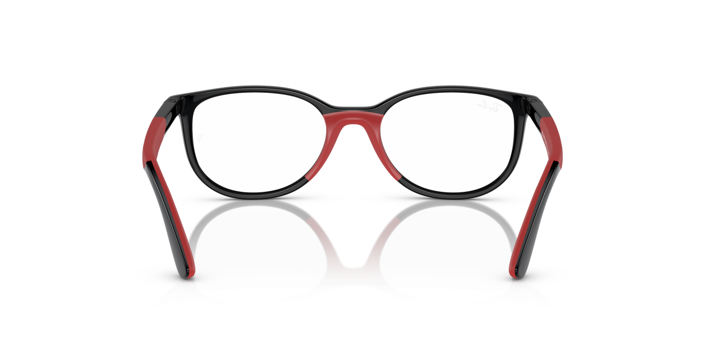 RB1622 OPTICS KIDS BIO-BASED - Negru lucios pe roșu
