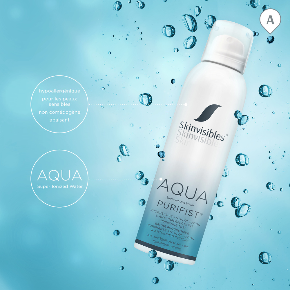 skinvisibles Skinvisibles Purifist Anti-Polution andAnti-Imperfections Aqua Spray 150ml Brume anti-pollution & anti-imperfections progressive purifiante