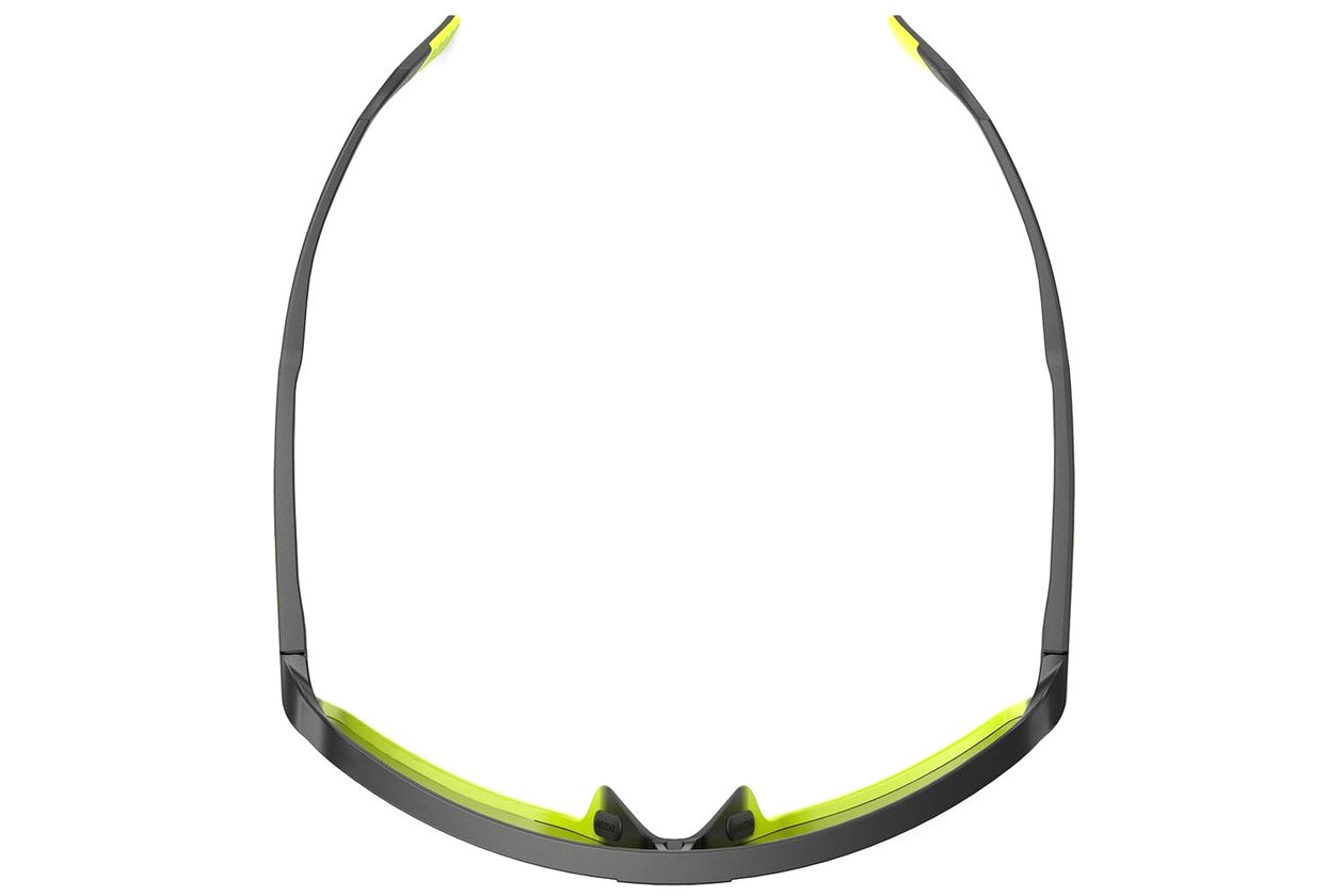 Rudy Project Spinshield Black Fade Yellow Fluo Matte - Smoke Black