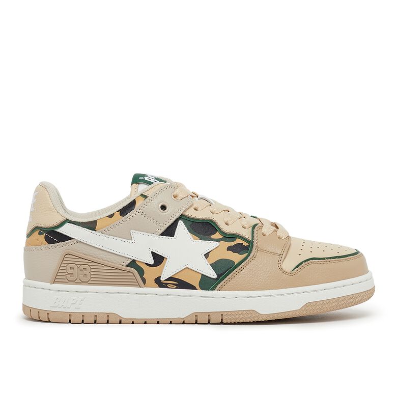 A Bathing Ape Bape SK8 Sta #4 M2 beige
