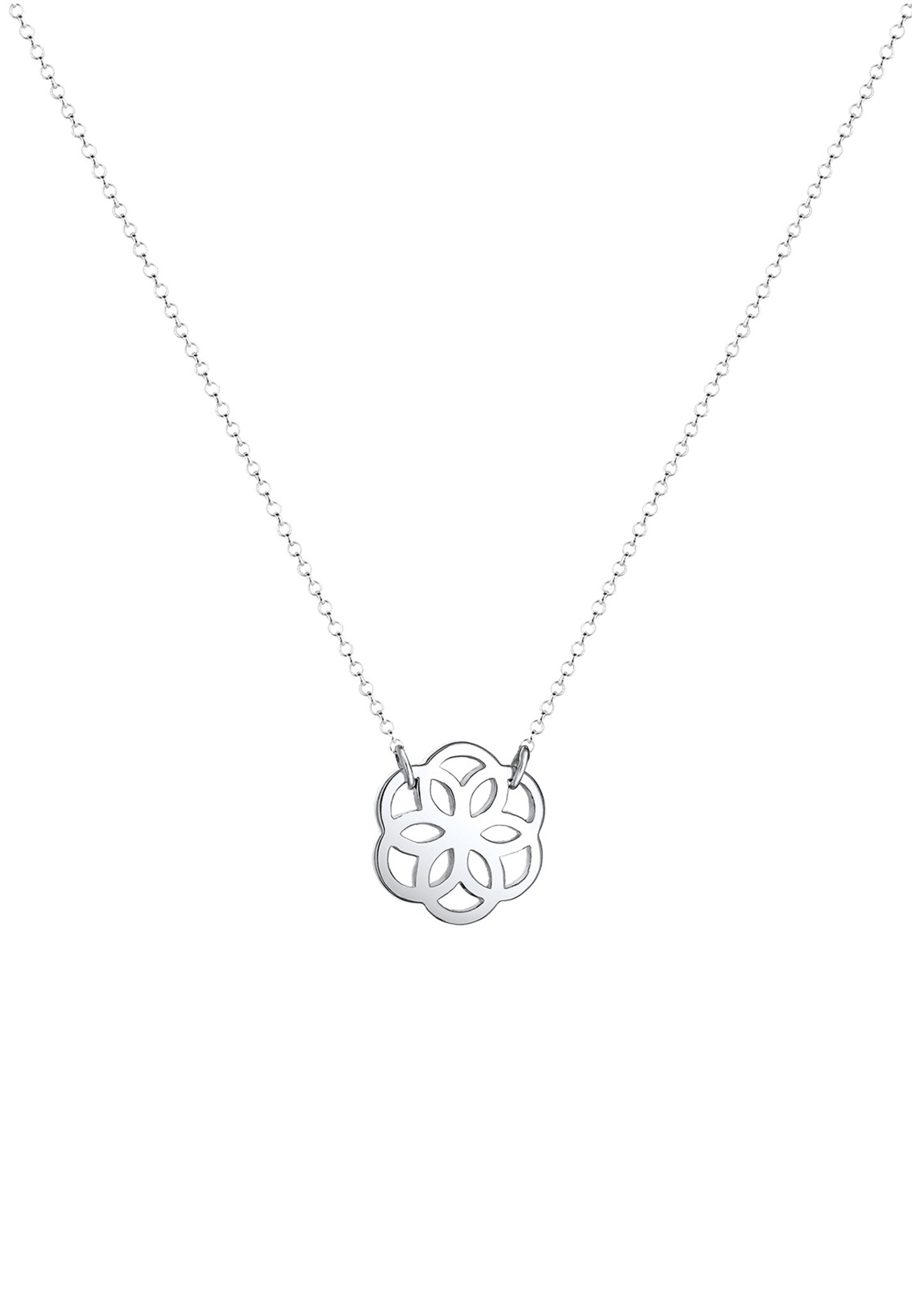 Elli Flor Floral para Mujer - (925/1000) Plata