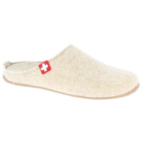 Living Kitzbühel - Pantoffel Filz Schweizer Kreuz - Hüttenschuhe