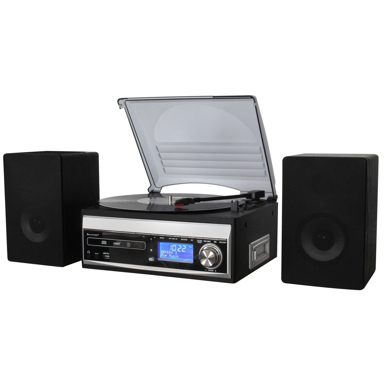 Soundmaster MCD1820SW Kompaktanlage Digitalradio (DAB) (DAB+, FM)