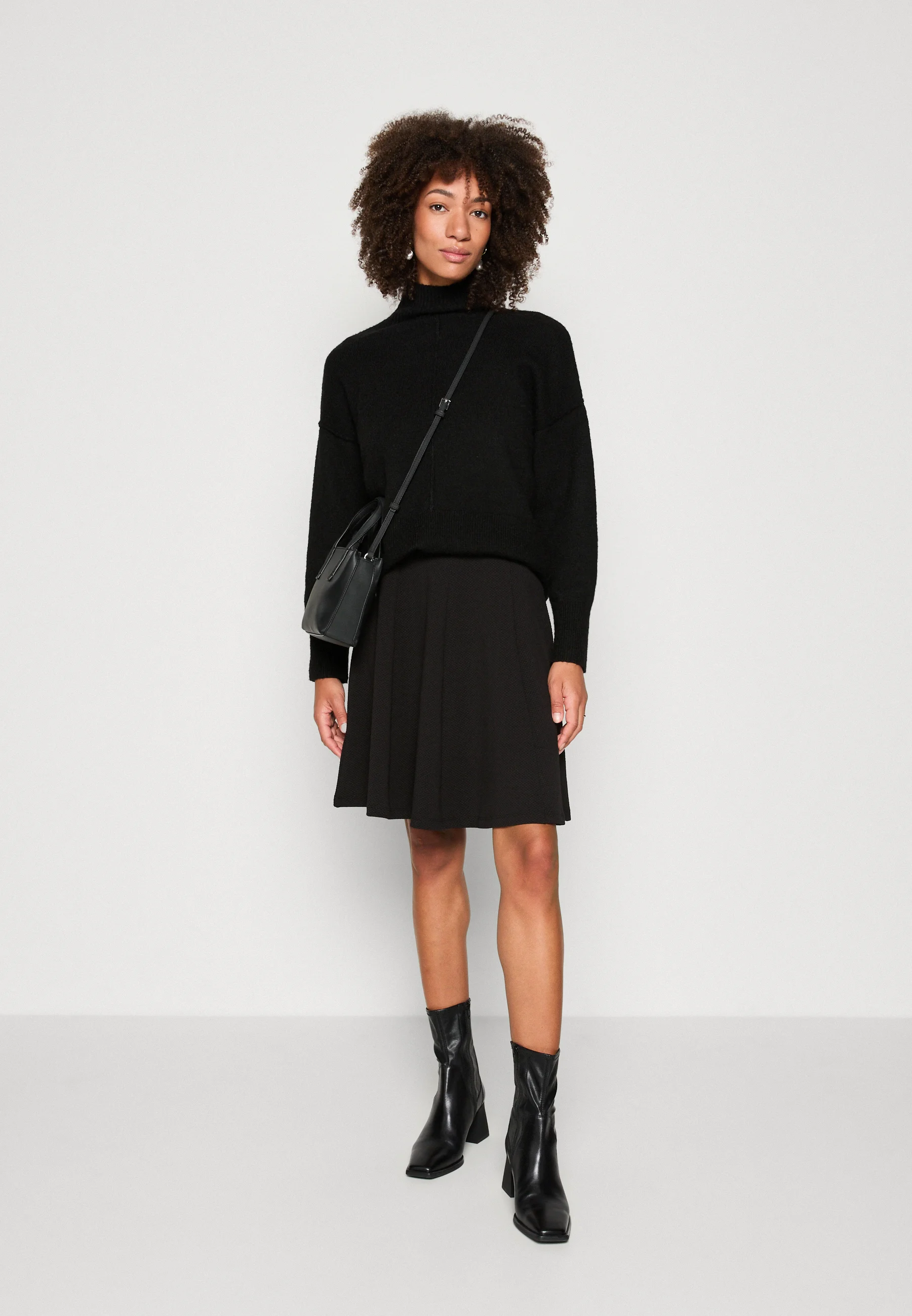 Anna Field FALDA MINI BÁSICA DE LÍNEA A - Minifalda