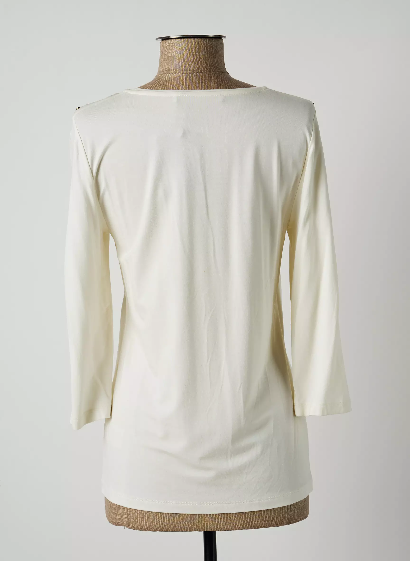 Lauren Vidal Tshirts Femme couleur beige