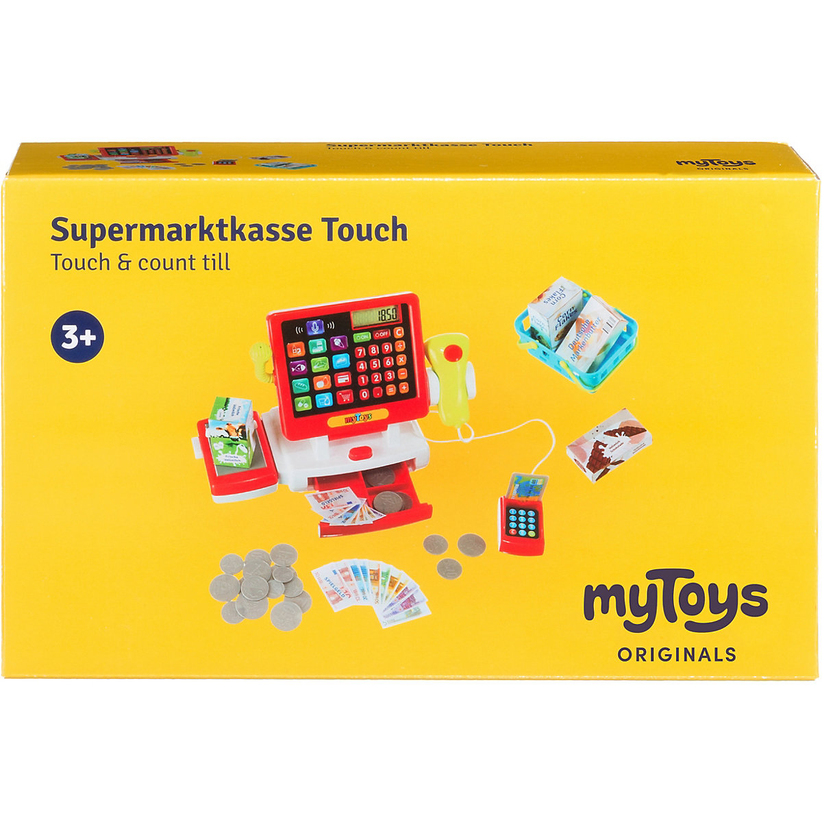 Supermarktkasse mit Touchscreen inkl. Zubehör