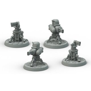 Fallout: Wasteland Warfare - Terrain Expansion: Turrets (EN)